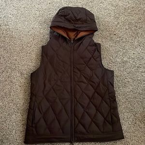 LL Bean Brown vest
